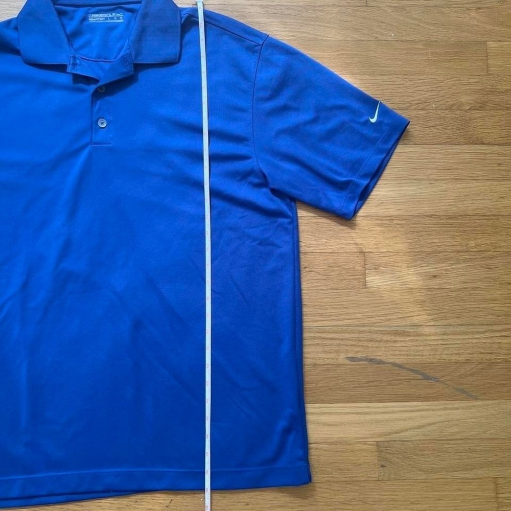 Nike Golf polo shirt in blue, Men's Large - Picture 4 of 7